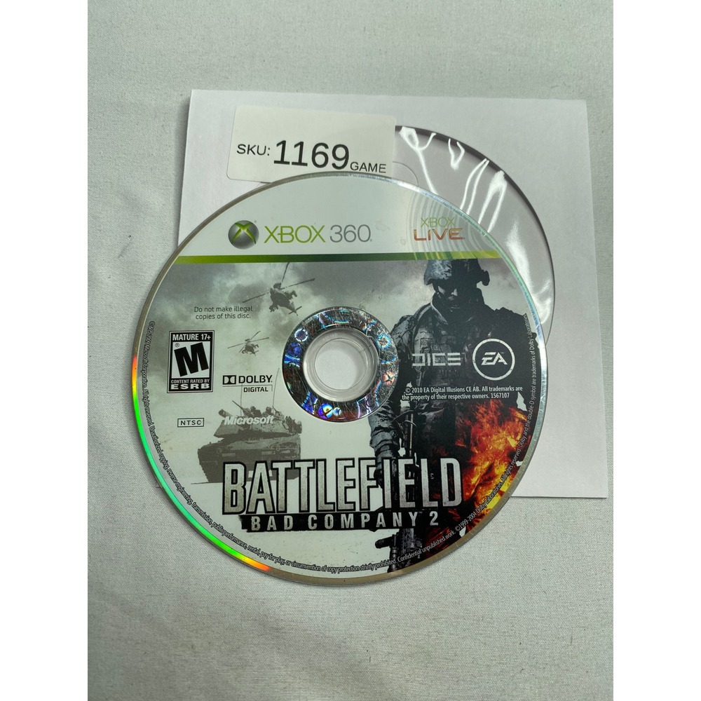 Battlefield Bad Company 2 Xbox 360
